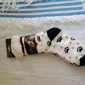 Sheepa lined thermal slipper socks soft & cozy NWT